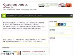 Sites similar to cataloguesdumonde.com