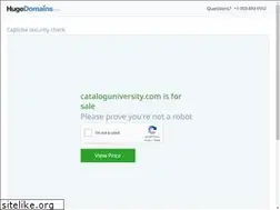 Sites similar to cataloguniversity.com