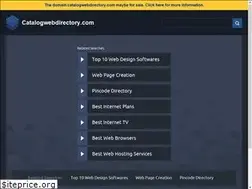 Sites similar to catalogwebdirectory.com