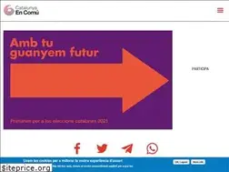Sites similar to catalunyaencomu.cat