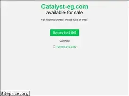 Sites similar to catalyst-eg.com