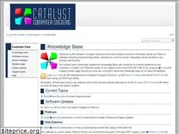 Sites similar to catalyst-uk-support.com