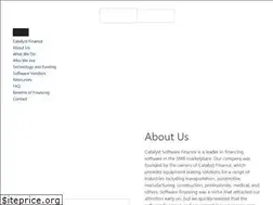 Sites similar to catalystsoftwarefinance.com