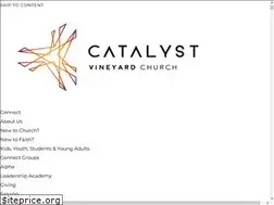Sites similar to catalystvineyard.church