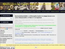 Sites similar to catappa-leaves.de
