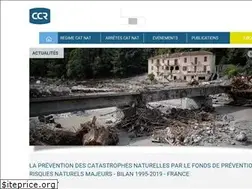 Sites similar to catastrophes-naturelles.ccr.fr