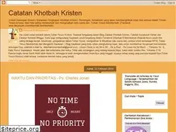 Sites similar to catatankhotbahkristen.blogspot.com