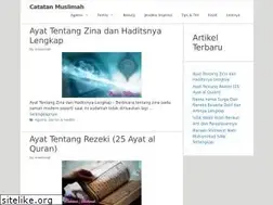 Sites similar to catatanmoeslimah.com