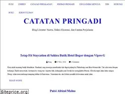 Sites similar to catatanpringadi.com