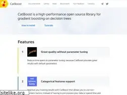 Sites similar to catboost.ai