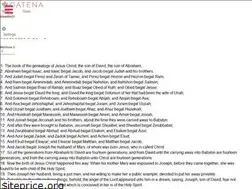 Sites similar to catenabible.com