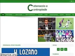 Sites similar to catenaccioecontropiede.it