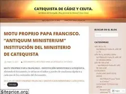 Sites similar to catequesiscadizyceuta.wordpress.com