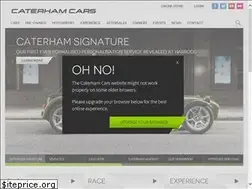 Sites similar to caterham.co.uk