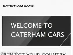 Sites similar to caterhamcars.com