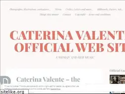 Sites similar to caterinavalente.com