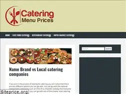 Sites similar to cateringmenuprices.com