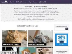 Sites similar to catfooddb.com