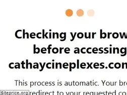 Sites similar to cathaycineplexes.com.sg