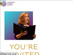 Sites similar to cathedralchoralsociety.org