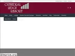 Sites similar to cathedralledgeresort.com