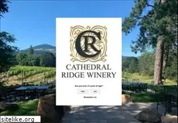 Sites similar to cathedralridgewinery.com