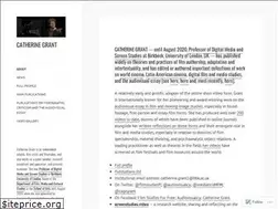 Sites similar to catherinegrant.org