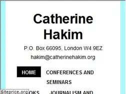 Sites similar to catherinehakim.org