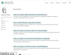 Sites similar to catherinepope.com