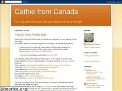 Sites similar to cathiefromcanada.blogspot.com