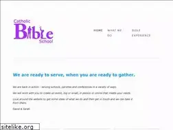 Sites similar to catholic-bible-school.org