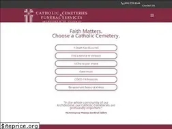 Sites similar to catholic-cemeteries.ca