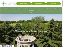 Sites similar to catholic-cemeteries.org