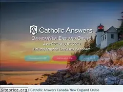 Sites similar to catholicanswerscruise.com
