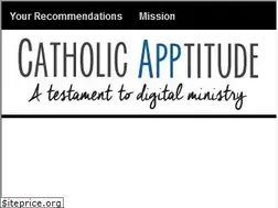 Sites similar to catholicapptitude.org