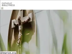 Sites similar to catholicbiblepress.com