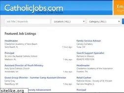 Sites similar to catholiccareers.com