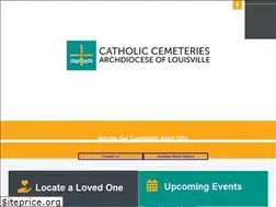 Sites similar to catholiccemeterieslouisville.org