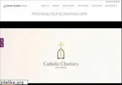 Sites similar to catholiccharitiesatlanta.org