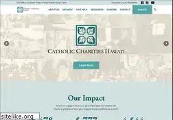 Sites similar to catholiccharitieshawaii.org