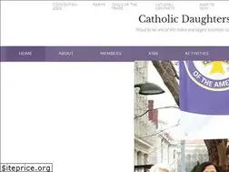 Sites similar to catholicdaughters.org