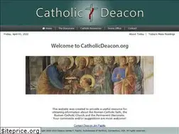 Sites similar to catholicdeacon.org