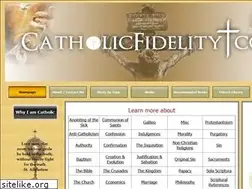 Sites similar to catholicfidelity.com
