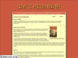 Sites similar to catholichealingprayers.com