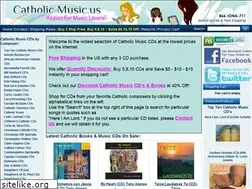 Sites similar to catholicmusic.us