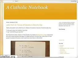 Sites similar to catholicnotebook.blogspot.com