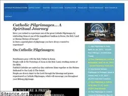 Sites similar to catholicpilgrimagetours.com