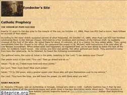 Sites similar to catholicprophecy.info