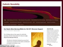 Sites similar to catholicsensibility.wordpress.com