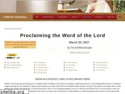 Sites similar to catholicsermons.com